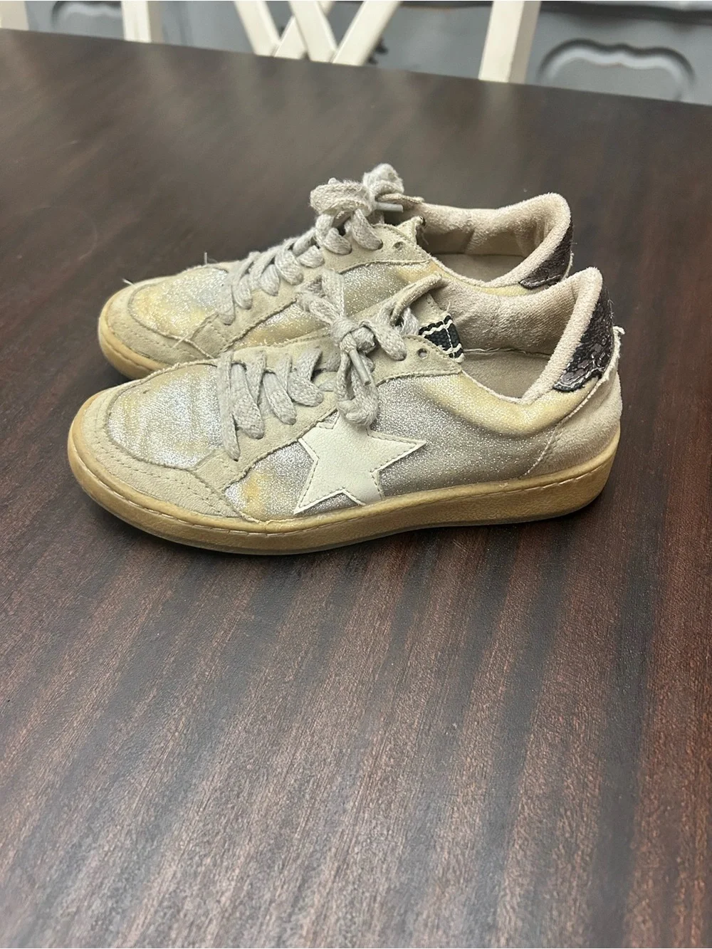 ShuShop Beige/Tan Kids Sneakers